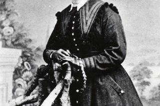 Image: OHSU##Dr. Bethenia Owens as she appeared shortly after earning her first medical degree from an eclectic-medicine college in Philadelphia, circa 1877. Image: OHSU##Dr. Bethenia Owens as she appeared shortly after earning her first medical degree from an eclectic-medicine college in Philadelphia, circa 1877.