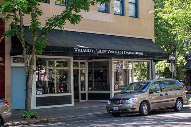 Rachel Thompson/News-Register##Willamette Valley Vineyards’ tasting room has been a popular spot on Third Street for 15 years. It will close Friday, June 27, but WVV’s Domaine Willamette winery and tasting room near Dayton will remain open.