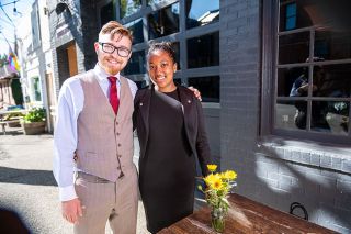 Rusty Rae/News-Register##Mak and Maleah Parshall moved to the McMinnville area in June to expand their businesses, which include Mole Busters in Washington state and online companies that offer business consulting and personalized content. He also has written a book about entrepreneurship. Rusty Rae/News-Register##Mak and Maleah Parshall moved to the McMinnville area in June to expand their businesses, which include Mole Busters in Washington state and online companies that offer business consulting and personalized content. He also has written a book about entrepreneurship.