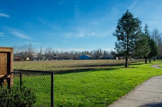 Ossie Bladine/News-Register##The 3.17-acre parcel between Grandhaven Elementary School, seen in the background, and Chegwyn Farms Neighborhood Park is slated to become a 75-unit apartment complex. Developers were approved for an annexation agreement in October and are in the application process for a zoning change to multifamily residential.