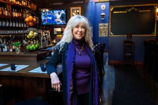Rusty Rae/News-Register##Kathy Stoler said she “had” to reopen the Gem Creole Saloon because of customer demand. Fans were eager for the jambalaya, fried chicken, oysters, po’boys and other New Orleans-style food served at the Third Street restaurant.
