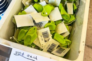 Kirby Neumann-Rea/News-Register##mall simple devices known as “paint plows” for sale for 25 cents each.