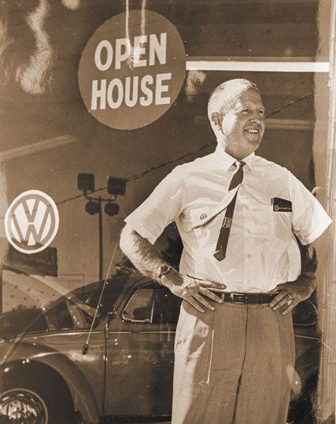 ##(Feb. 17, 1971) Pete Whittlesey, owner of Midway Volkswagen, 1049 North 99W, local authorized Volkswagen dealer in McMinnville since 1961, will hold Anniversary Open House at the dealership on Thursday, Friday and Saturday, February 18, 19 and 20. A feature of the Open House is a &ldquo;Grub-In-A-Bug&rdquo; contest. This consists of a 1971 Volkswagen sedan filled with groceries. People may submit entries, guessing the total dollar value of the groceries. The winner of this contest will receive all of the groceries in the Volkswagen.