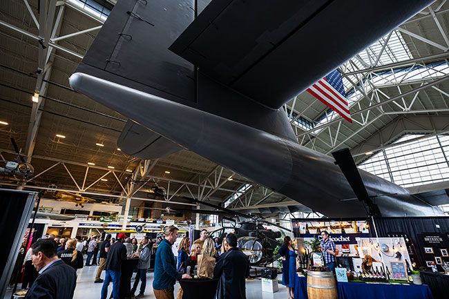 Rachel Thompson/News-Register##Portland country singer and songwriter Gabriel John performs a set.