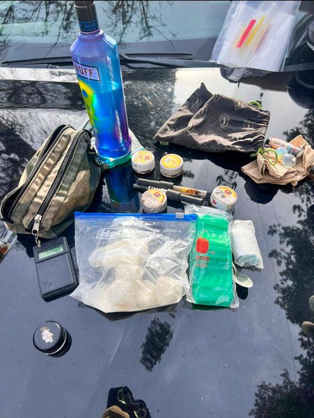 Image: Mac PD##McMinnville Police recovered drug paraphernalia and about four ounces of meth during a check under Three Mile Bridge on Sunday, March 22.