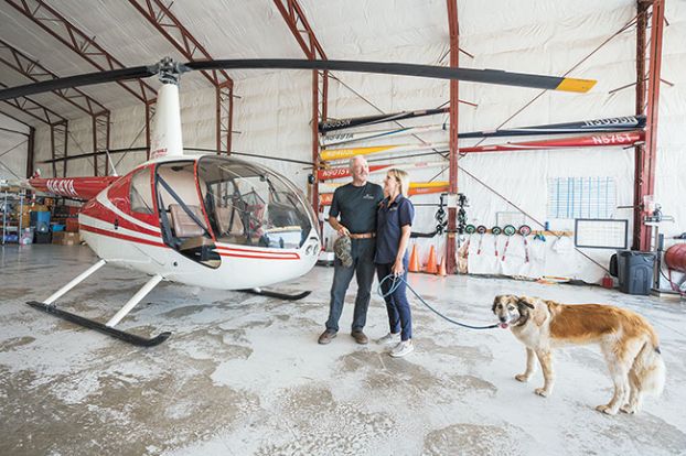 News-Register file photo##Jerry Trimble and his wife Alison Row have been operating a flight school out of McMinnville Municipal Airport since 2007. Trimble Aviation has been recommended to become the airport operator by the Airport Commission.