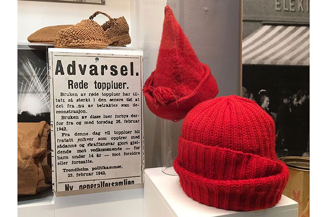 Wikicommons photo##During World War II, Nazi occupiers were forced to ban the nisselue, a red knit cap with a tassel, after Norwegians adopted it as a sign of resistance. Earlier this year, ethnic Scandinavians revived the practice in Minnesota as a sign of resistance to invading ICE agents.