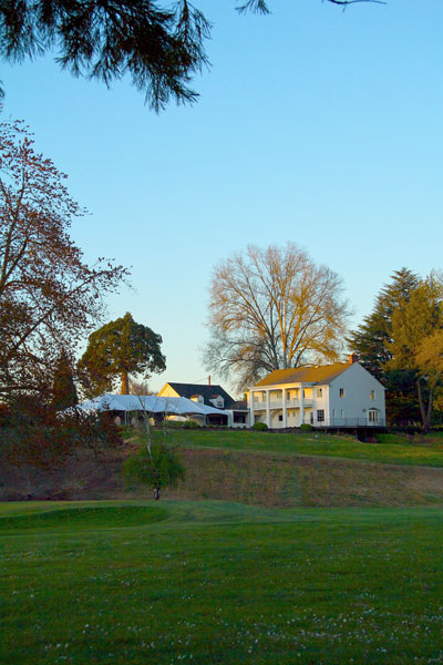 Photo courtesy of Cade Welch##The Preserve and The Nines golf course lit up at the end of the day. Weddings, parties, and pretty much everything in between happen here.