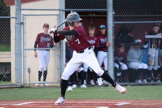 Nathan Ecker/News-Register file photo##Dayton&rsquo;s Ryan Mullins loads up in the batters box during the Pirates&rsquo; 8-2 victory over Amity on Wednesday, April 15. The righty was Dayton&rsquo;s top hitter in 2026 as one of three outgoing seniors.