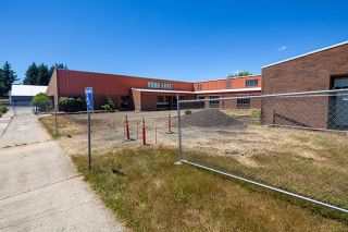 Rachel Thompson/News-Register##In Willamina, a culinary arts building is being added in a courtyard between the high school and school shop. Additional summer projects, which are funded through the previously passed school bond, include vestibules added to district schools and front office relocations.