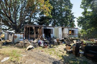 Rachel Thompson/News-Register##The residence of Patricia Krull and Ronald Hayes was engulfed in flames when firefighters arrived to the rural Amity property on around 11:15 p.m. on June 12. Family members have initiated a GoFundMe campaign for the couple, who lost all belongings and medical aids.