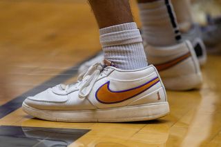 Nathan Ecker/News-Register## The Nike Book 1 &ldquo;Valley,&rdquo; a personal favorite being Phoenix Suns  guard Devin Booker s signature shoes. They were a popular choice seen at many DIII college games.