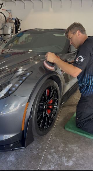 Corey Taylor, owner of CT Auto Detailing Services