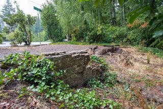 Ossie Bladine/News-Register##What remains of the historic wall on Star Mill Way after it was struck by two cars in the last year. The Historic Landmarks Committee is charged with developing plans to restore the wall.