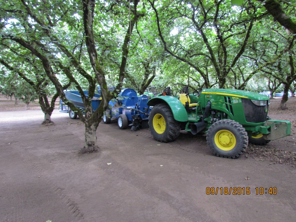 Photo courtesy of the Polk County Sheriff s Office##A McMinnville man was operating this piece of equipment when he was killed south of Amity in a filbert orchard Friday morning.