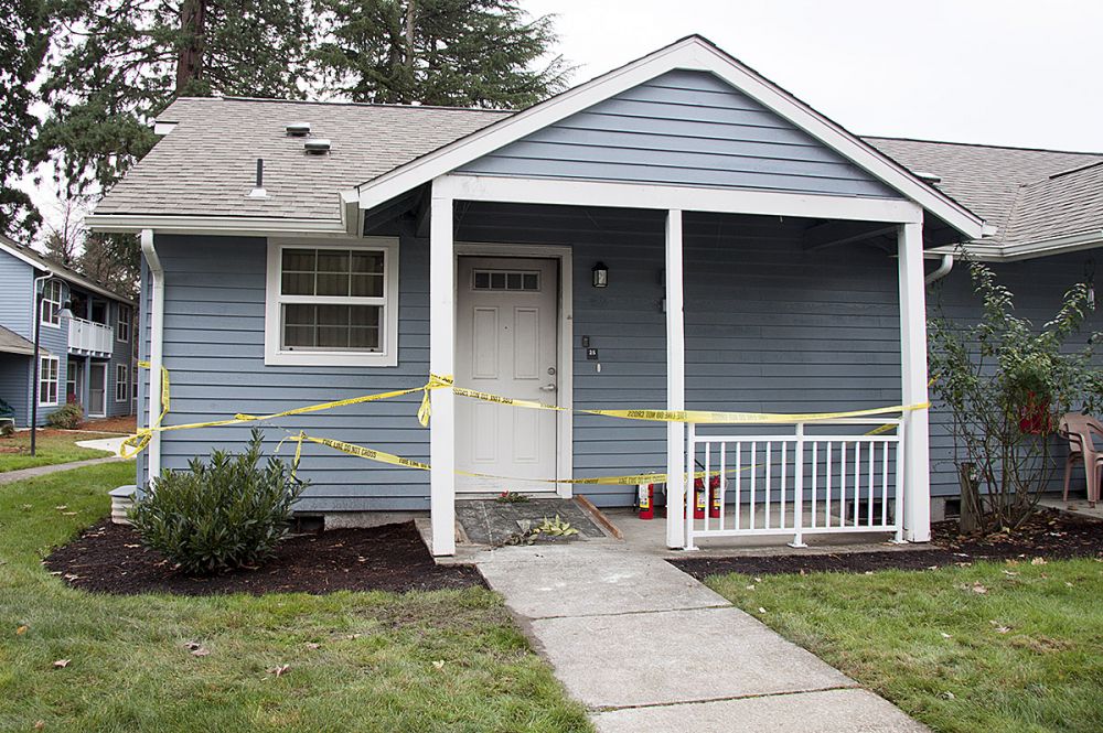 Rockne Roll/News-Register##
The scene of a fatal fire in McMinnville early Sunday, Nov. 19.