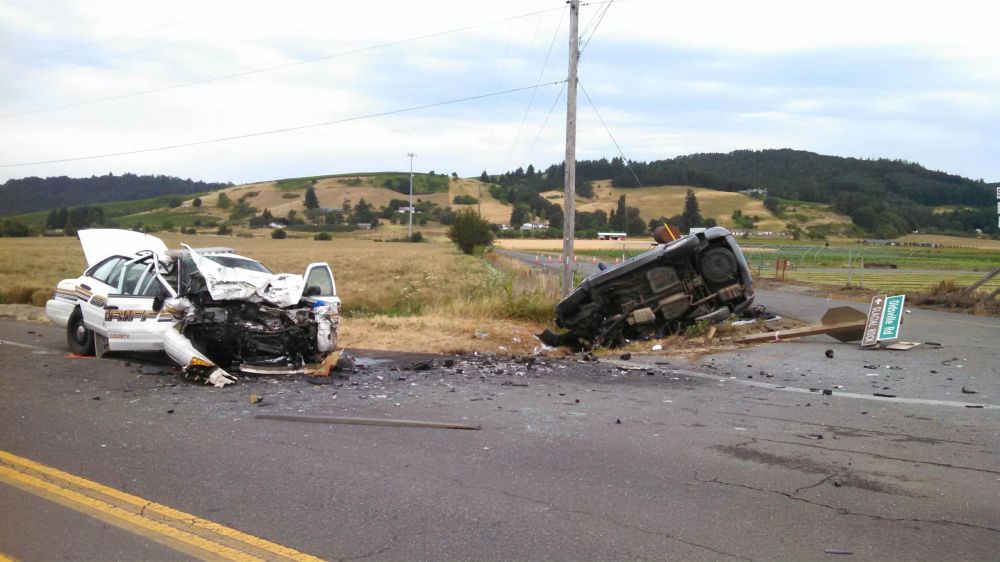 Sheriff's deputy involved in Highway 18 crash