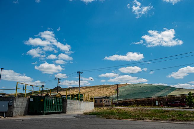 Rusty Rae/News-Register##Riverbend Landfill this week