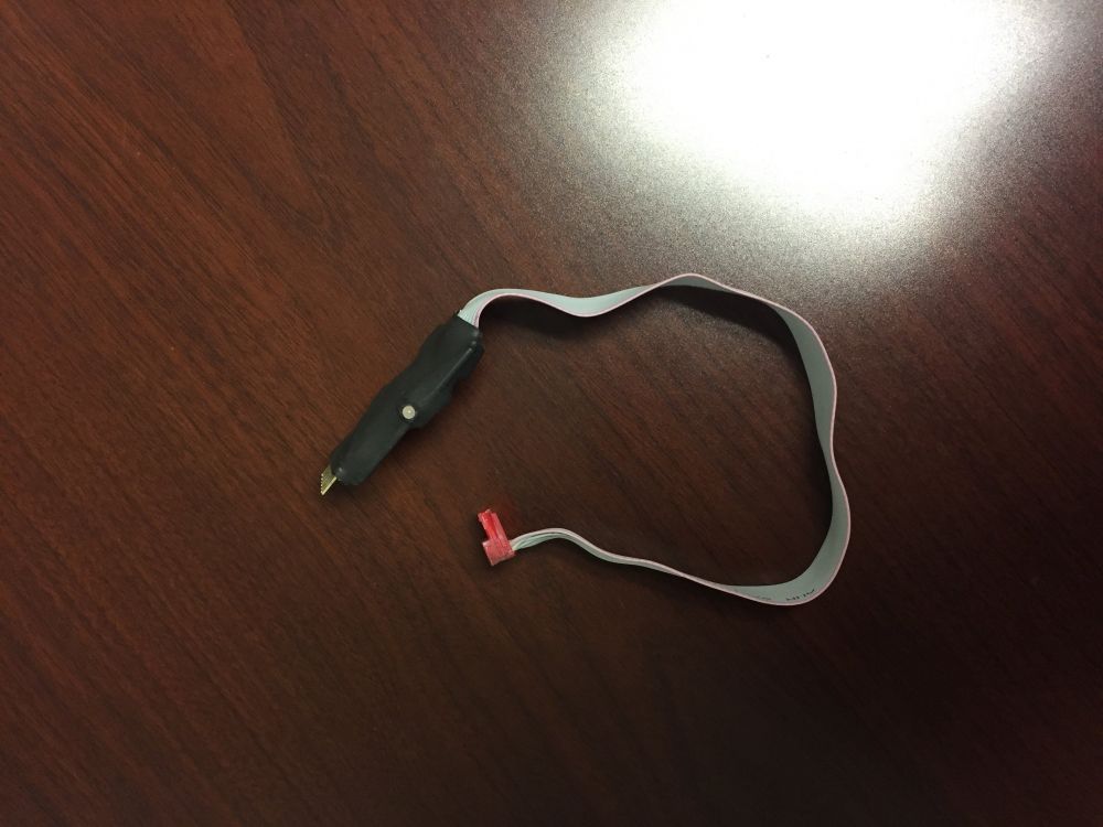 Photo submitted by McMinnville Police Department##A card skimming device was located in a pump at a gas station.