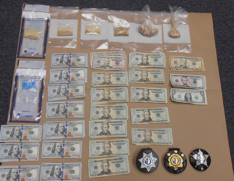 Photo courtesy Yamhill County Sheriff s Office##The arrest of a Newberg resident resulted in more than than $11,000 and narcotics being seized.