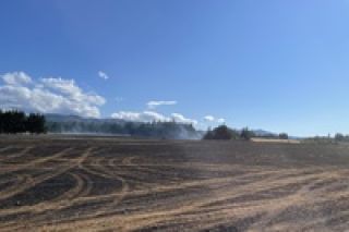 Submitted photo##A West Valley wildland fire consumed about 60 acres Tuesday afternoon. Submitted photo##A West Valley wildland fire consumed about 60 acres Tuesday afternoon.